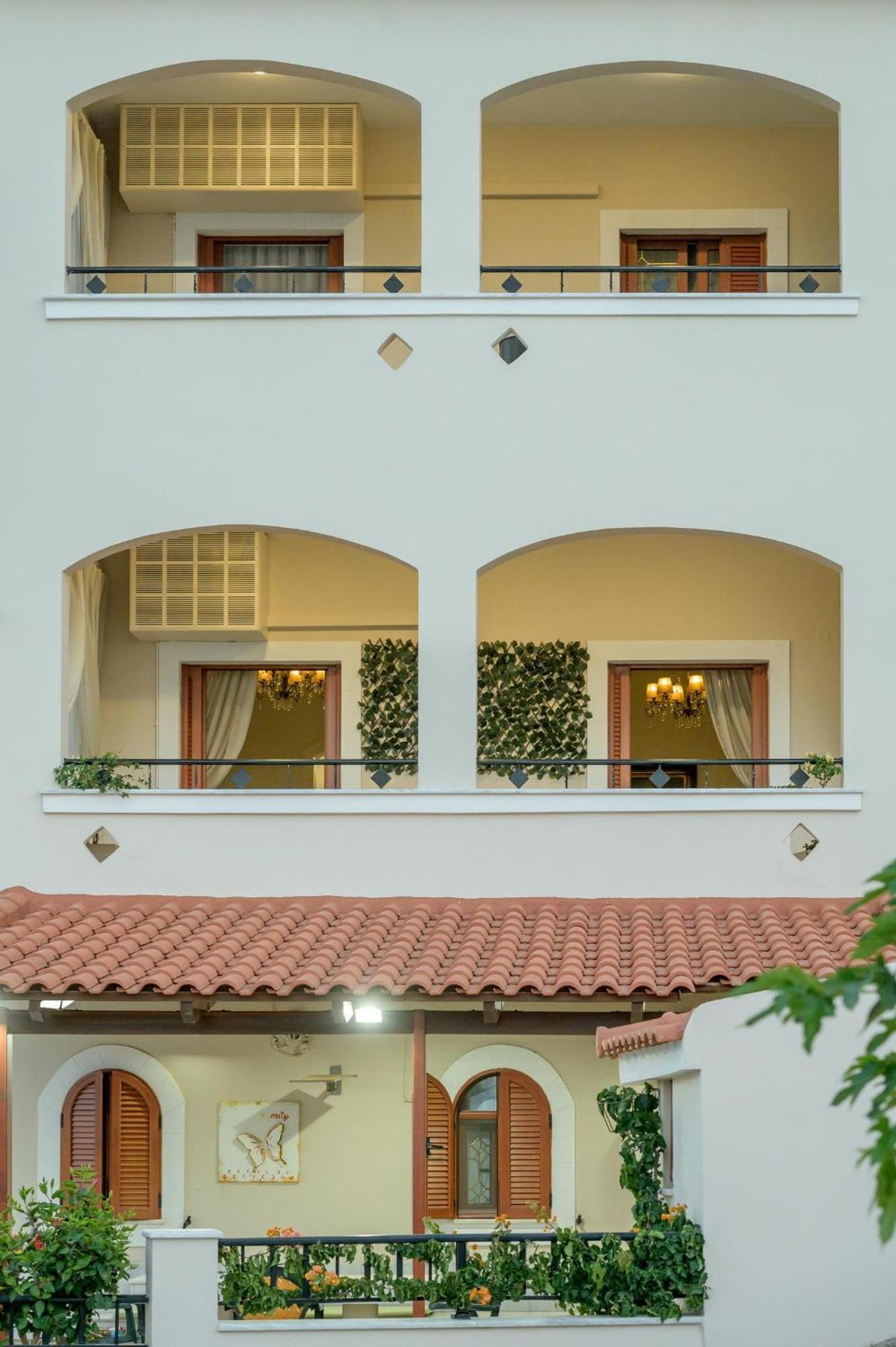 Villa Araucaria - Private Pool, Jacuzzi, Sea View Rethymno  Exterior photo